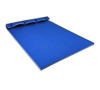 Cojín de agua flotante de isla, espuma XPE de 3 capas para máxima flotabilidad y comodidad, perfecto para actividades en piscina, río, lago, playa y mar