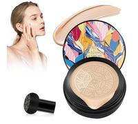 Cojín de aire CC Crema, corrector de maquillaje, crema hidratante BB crema base para la cara, crema líquida CC líquida base (natural, C)