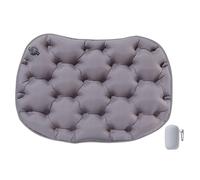 Cojín de Aire Inflable cojín de Asiento - Cojín de Asiento para aliviar la presión con contenedor de Almacenamiento, Plegable para Oficina, camión, Coche, Tren Silla de Ruedas, hogar, Picnic,