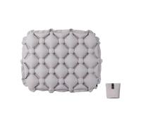 Cojín de aire inflable para asiento, cojín de asiento portátil, cojín de aire ligero, asiento de camping, oficina, silla, cojín portátil para camping, caminar, senderismo