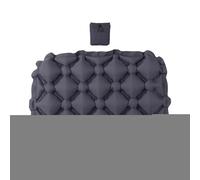 Cojín de aire portátil: soporte inflable impermeable a tope con bolsa de almacenamiento, silla ligera y cómoda | Ideal para acampar, oficina, automóvil, vuelo, asientos en interiores o aventuras al