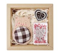 Cojín de alfiler Lindo | Organizador de alfileres en forma de animal,Portaagujas de | para Costura, Bordado, Obras de Agujas, Principiante