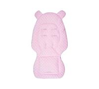 Cojín de algodón aterciopelado con puntos para cochecitos de bebé, cojín antideslizante extraíble, almohadilla de algodón suave para cochecito de bebé, 81 x 41 cm, cojín para cochecitos