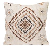 Cojín de algodón con cremallera y estampado KLIM 43x43cm