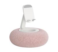 Cojín de almohada para soporte de teléfono, cojín portátil para tablet, soporte portátil ajustable, soporte antideslizante para teléfono de cama para cama, medios de transmisión