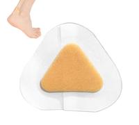 Cojín de ampolla: vendaje de gel hidrocoloide, almohadilla para aliviar el | 50 pegatinas para pies para talones, protectores para frotar la piel, almohadillas de protección, vendajes, mujeres, hombres,