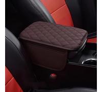 Cojín de Apoyabrazos de Coche para Porsche 718 Cayman / 718 Cayman S, Multifunctional PU Leather Car Armrest Box Mat Accessori Decorativi,Brown