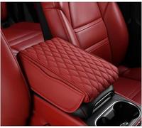 Cojín de Apoyabrazos de Piel de Coche para Lamborghini Countach LPI 800-4 2021 2022 2023 2024 2025 2026, Cubierta de Consola Central de Coche Protector Accesorios,B-Red