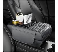 Cojín de Apoyabrazos de Piel de Coche para Leder Audi S4 B9 Avant Wagon 2016 2017 2018 2019 2020 2021 2022 2023, Cubierta de Consola Central de Coche Protector Accesorios,C-Grey