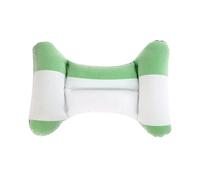 Cojín de apoyo lumbar para asiento de viaje, cojín inflable en forma de H, cojín ergonómico para la espalda, construcción ligera y portátil, accesorio fiable para asiento de avión de coche, viajes al