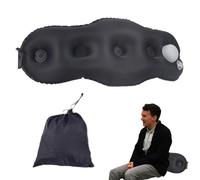 Cojín de apoyo lumbar para coche, 60 x 18 cm, cojín ergonómico de apoyo lumbar, soporte ergonómico para la espalda, cojín de respaldo fijo para silla de escritorio