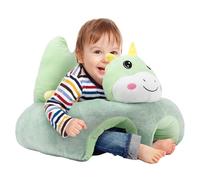 Cojín de Apoyo para Bebé y Asiento de Felpa para Aprender a Sentarse con Soporte de Seguridad Infantil 55 x 55 cm