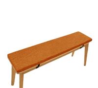 Cojín de asiento antideslizante para banco de recreo al aire libre, 5 cm de grosor, para uso en interiores y exteriores, 100 x 45 cm, color Slish