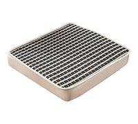 Cojín de asiento antiescaras de 50 x 50 cm, funda extraíble con cremallera, cómodo, antideslizante, transpirable, para cocina, dormitorio, oficina, soporte ergonómico para sentarse durante mucho