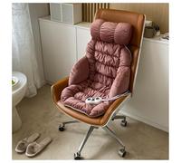 Cojín de Asiento calefaccionado y Almohadilla de Respaldo para Silla de Oficina Cojines Dobles con Soporte, cojín de Asiento calefaccionado con reposacabezas Desmontable, Interruptor de Control Dual