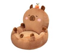 Cojín de asiento Capybara, bonito cojín de felpa para la espalda, cojín suave para silla de apoyo, accesorio cómodo para sentarse, ayuda decorativa para relajarse, acento animal adorable para silla de