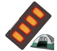 Cojín De Asiento Con Calefacción Calefactor Eléctrico Sin Cable Con Niveles | Calentador de Asiento para Exterior y Gradas Para Adultos Oficina Exterior Deportes Caza Espalda Caderas