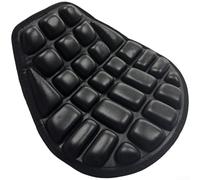 Cojín de asiento de aire para motocicleta, almohadilla de asiento 3D para bolsa de aire, almohadilla de asiento aislante del calor, cubierta de piel sintética impermeable, cojín cómodo de viaje largo