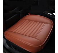 Cojín de Asiento de Auto para Porsche Cayenne/Cayenne S/Cayenne Turbo E-Hybrid/Panamera 4 2023-, Relleno de Carbón de Bambú, Ventilado, con Bolsillo Frontal,C Orange
