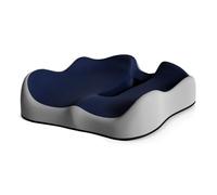 Cojín de asiento de automóvil para gravedad lúcida 2025, cojín de espuma viscoelástica para aliviar el dolor del coxis, almohada de apoyo y transpirable para conducción prolongada, color azul