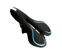 Cojín de asiento de ciclismo | Cojín hueco para asiento de bicicleta - Sillines de ciclismo ventilados que absorben los golpes con tira reflectante para turismo, ciclismo de montaña, ciclismo de