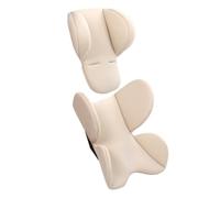 Cojín de asiento de coche, almohadillas suaves para cochecito, almohadilla de inserción extra suave para asientos de coche, cochecito, tumbona, almohada de apoyo para la cabeza y el cuerpo para niños