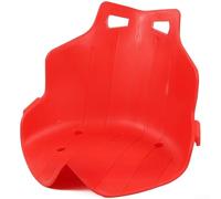 Cojín de asiento de coche Drift para vehículos de tres ruedas compatible con chasis de coche Go-Kart y Balance con montaje estándar (rojo)