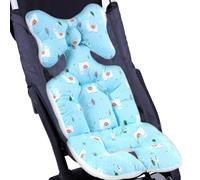 Cojín de asiento de coche para bebé | Inserto de asiento de coche para recién nacidos | Cojín de apoyo para el cuello para asiento de coche para bebés y niños pequeños