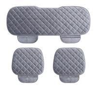 Cojín de Asiento de Coche para Isuzu Tous Les modèles D-MAX mu-X 2000-2023 2024, Funda Antideslizante Transpirable y Suave Protectores de Asiento Funda Asiento Delantero Coche,B/Grey