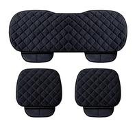 Cojín de Asiento de Coche para Isuzu Tous Les modèles D-MAX mu-X 2000-2023 2024, Funda Antideslizante Transpirable y Suave Protectores de Asiento Funda Asiento Delantero Coche,A/Black