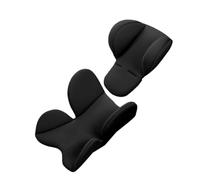 Cojín de asiento de coche para recién nacido, soporte para cabeza y cuerpo, almohadilla de inserción de asiento de cabeza, soporte corporal, protección de cintura y cabeza, cojín fijo, para asientos
