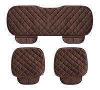 Cojín de Asiento de Coche para Seat Leon Mk2 et MK3, Funda Antideslizante Transpirable y Suave Protectores de Asiento Funda Asiento Delantero Coche,C/Brown