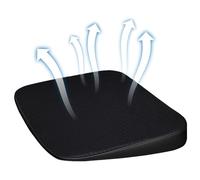 Cojín de asiento de esquina para coche - almohadilla de asiento boost, almohada de silla de esquina | Vista de conducción y, base antideslizante para viajes largos, ideal para hombres cortos