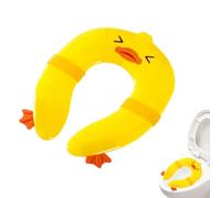 Cojín de asiento de inodoro - Tapa de maceta de diseño de pato, silla de inodoro plegable para niños pequeños | Cómodo asiento portátil antideslizante para niños y niñas, accesorio de