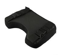 Cojín de asiento de máquina de remo de alta densidad para el cojín ergonómico de la espuma de la memoria del concepto 2 con diseño negro antideslizante de la cubierta de la PU transpirable