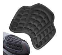 Cojín de asiento de pasajero para motocicleta, acolchado de espuma para asiento de pasajero, absorción de impactos transpirable, no antideslizante, apoyo ergonómico para viajes por la ciudad