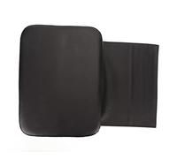 Cojín de Asiento de Refuerzo Salón con Acolchado Espuma y Cuero PU - Almohadilla Alza Silla Estilo Infantil para Comodidad en Salones, SPA, Salones Uñas, 15.4 X 11.4 X 6.7in