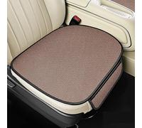Cojín de Asiento de Seda Fría para Coche, Compatible con Bentley Bentayga (PHEV), Funda Transpirable para Silla Delantera, Almohadilla Protectora Antideslizante,3-Brown