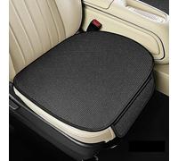 Cojín de Asiento de Seda Fría para Coche, Compatible con Bentley Mulsanne Arnage, Funda Transpirable para Silla Delantera, Almohadilla Protectora Antideslizante,1-Black