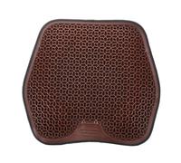 Cojín de Asiento de Vehículo de Gel Marrón Transpirable Antideslizante