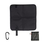 Cojín De Asiento De Viaje: Cojines De Asiento Plegables De 35 X 37 Cm, Sábana Aislante Para El Suelo De Picnic, Alfombrilla Impermeable Antideslizante Para Asientos, Cojines Ligeros Para Exteriores, A