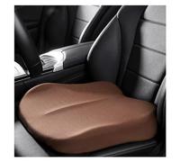 Cojín de asiento elevador de coche, cojín de espuma viscoelástica suave para asiento de coche para conductor de baja estatura, cojín de asiento de conductor portátil con 7,6 cm de altura para coche