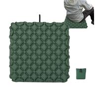 Cojín de asiento - Esterilla de camping | Cojín de asiento inflable - Cojines cuadrados a prueba de humedad para viajes y hogar ligeros - Cómoda alfombrilla portátil para senderismo, camping y picnic