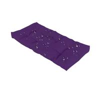 Cojín de asiento impermeable para exteriores, 150 x 60 x 8 cm, antideslizante, con lazos, para porche, columpio, patio, jardín, cocina y comedor