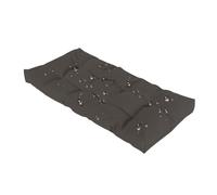 Cojín de asiento impermeable para exteriores, 190 x 40 x 8 cm, antideslizante, con lazos, para porche, columpio, patio, piel, jardín, cocina y comedor