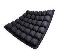 Cojín De Asiento Inflable 3D con 36 Celdas De Aire, Cojín Cómodo Transpirable Portátil con Firmeza Ajustable Y Base Antideslizante para Coche, Silla De Oficina, Avión Y Silla De Ruedas Black