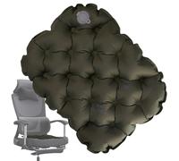 Cojín de asiento inflable, cojín de asiento de viaje y almohadilla para sentarse portátil impermeable, diseño inflable , categoría de almohadilla para asientos al aire libre con uso para mochil