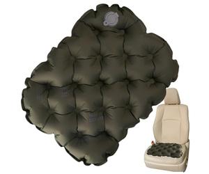 Cojín de asiento inflable | Cojines de viaje cojín de aire | Cojín de asiento ligero 38x28x5cm con lámina TPU y diseño multipunto | Almohada de viaje impermeable para estadio y senderismo