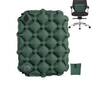Cojín de asiento inflable de viaje, con almohadilla portátil de bomba integrada, capacidad de carga de 150 kg, cojín de asiento de viaje, para camping, mochileros, al aire libre, grada, estadio