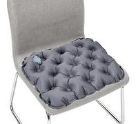 Cojín de asiento inflable para viajes en avión Cojín de asiento impermeable | Cojín de Aire para Descanso Oficina Tribunal Juego Mochila Comedor Sillón RV Camping Embarazo